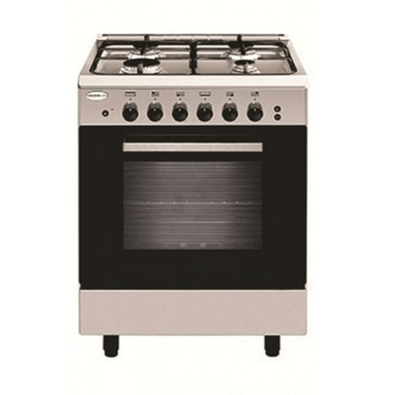Falcon Gas Oven Size 55×55 cm, 4 Burner,self-ignition, full safety, Steel - FGC5555S.swsg