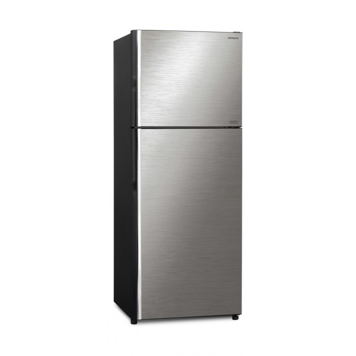 HITACHI Refrigerator Double Doors 11.84Cu.Ft, 335 LT, Silver Platinum - R-V400PS8K BSL.swsg