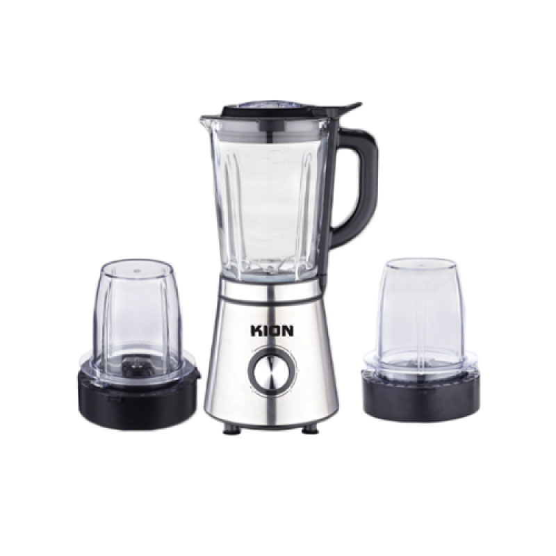 KION Mixer 5 speed control with pulse, 1.5L glass beaker with EK1 standard (option), Powerful ice crushing and juice mixing function, Stainless steel blade, Chopper and grinding cup - KHR5003