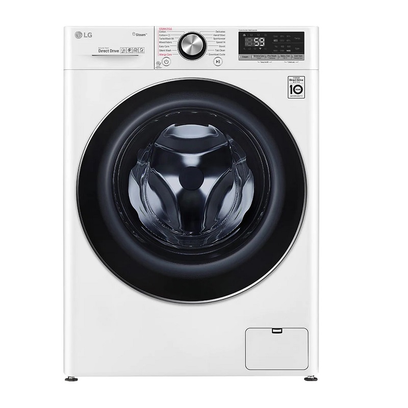 LG Front Automatic Washing Machine 10.5 Kg - WFV1214WHT1 - Swsg