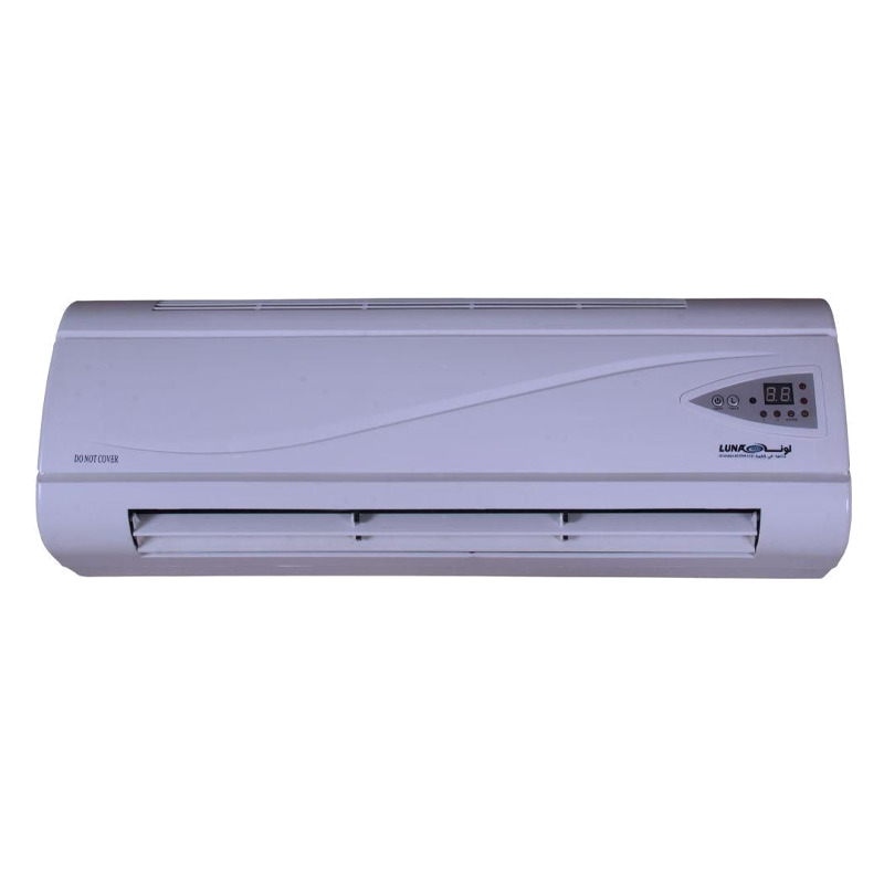 LUNA Split Wall Heater 2000W, LED Display, Temperature Control + With Remote Control - LEH-2000 PTC