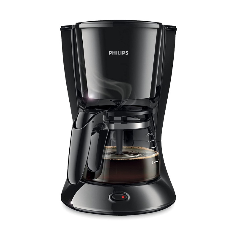 كوفي ميكر فيليبس 1000 واط، جهاز قهوة يعمل بالتنقيط 0.92 لتر، اسود - HD7432/20